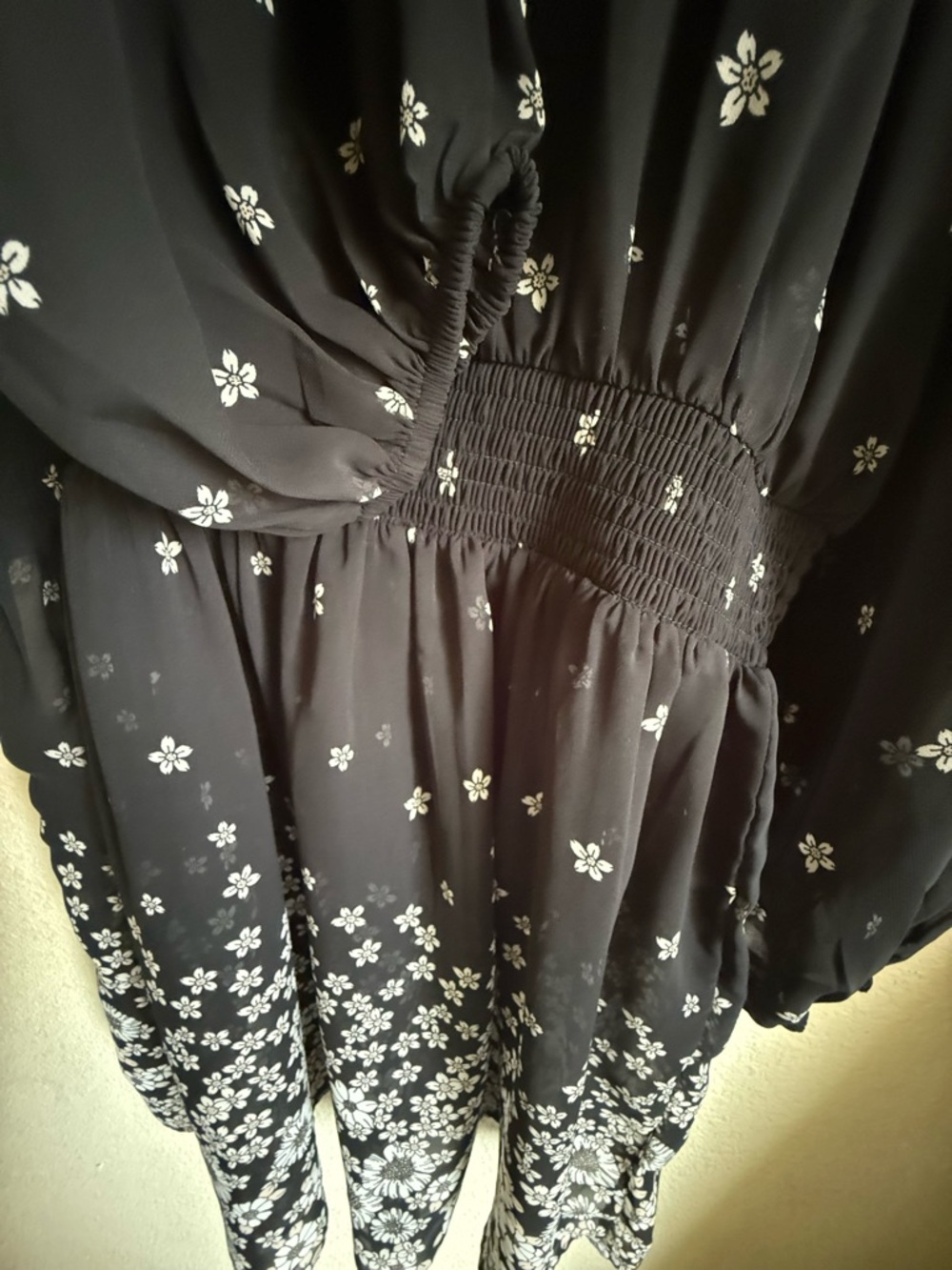 Tommy Hilfiger Black Floral Mini Dress - Picture 4 of 5